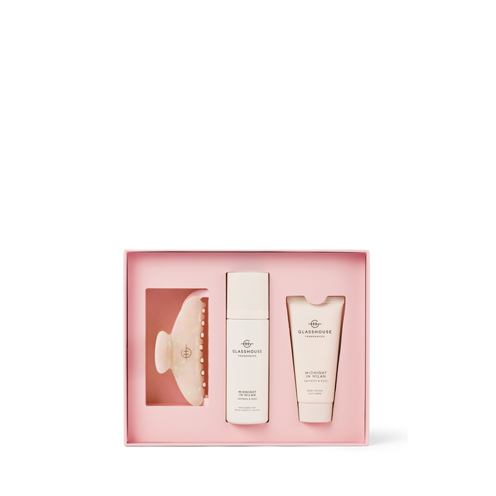 Glasshouse Hair & Body Gift Set - Midnight in Milan