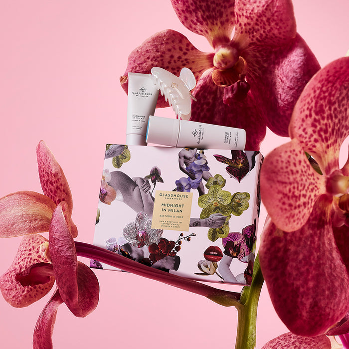 Glasshouse Hair & Body Gift Set - Midnight in Milan
