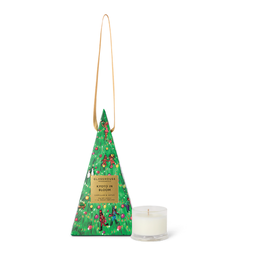 Glasshouse Christmas Bauble 30g Candle -  Kyoto In Bloom 2026