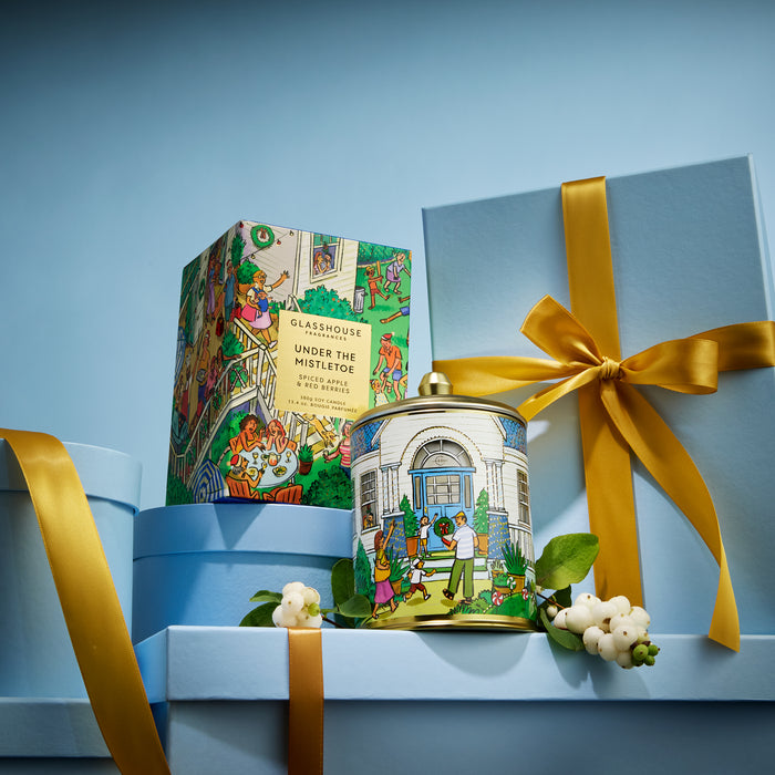 Glasshouse Candle 380g - Under The Mistletoe 2026