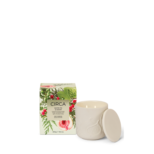 Circa 300g Candle Christmas 2026 - White Fig & Cedar