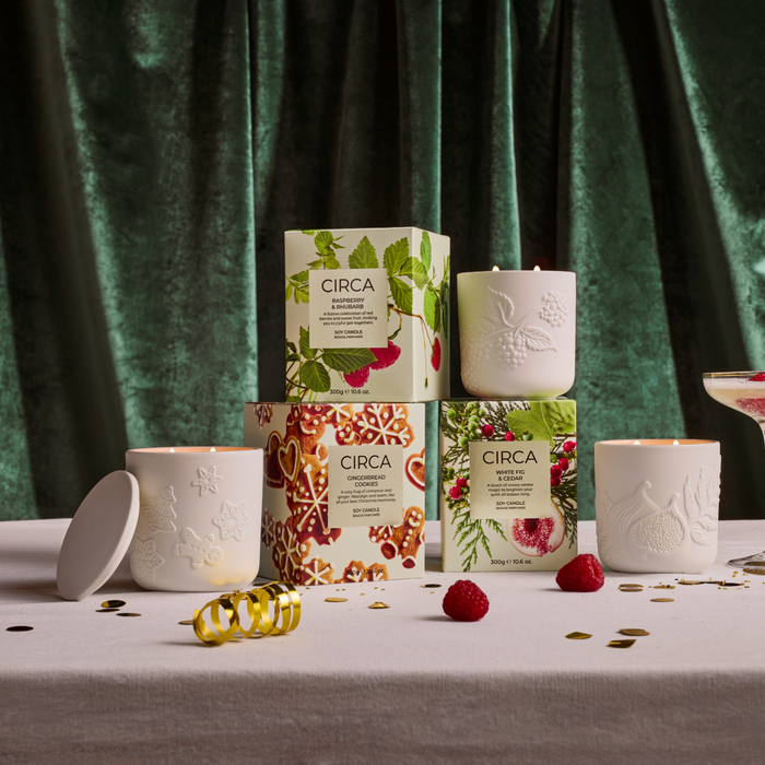 Circa 300g Candle Christmas 2026 - White Fig & Cedar