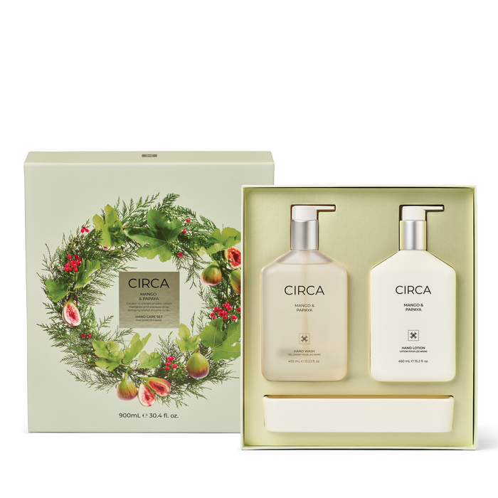 CIRCA Hand Care Duo 900ml - Mango & Papaya Christmas 2026