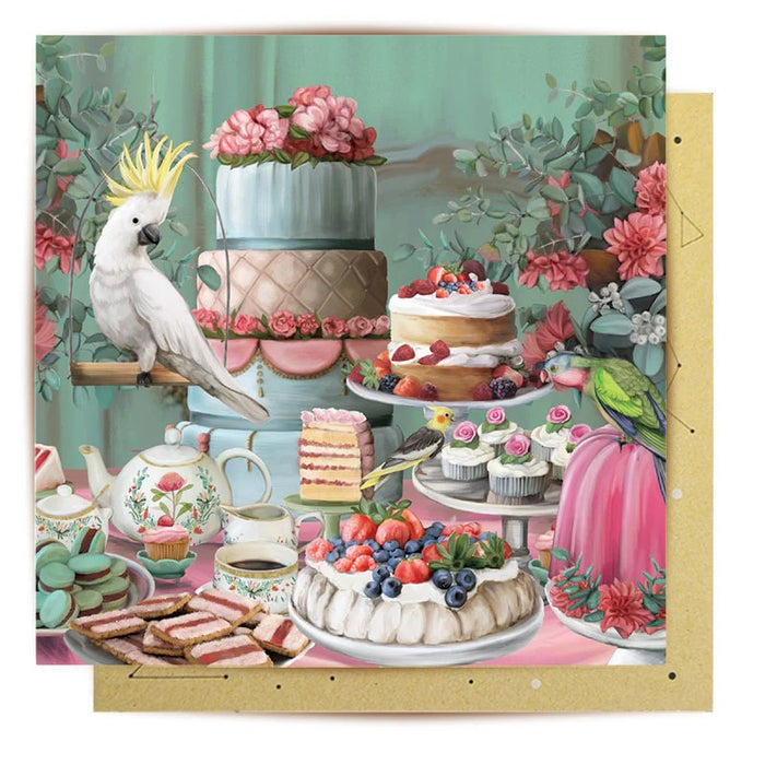 La La Land Card - Lavish Tea Party