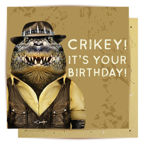 La La Land Card - Crikey Croc