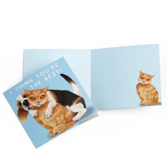 La La Land Card - Cat Dog