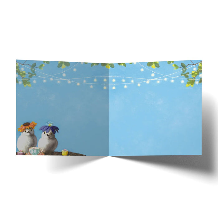 La La Land Card - Flower Hat Birds