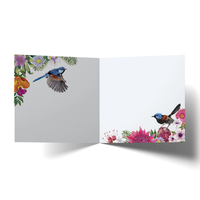 La La Land Card - Fairy Wren Love