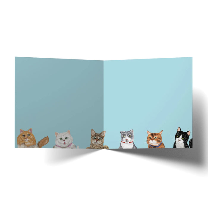 La La Land Card - Antidepressant Cats