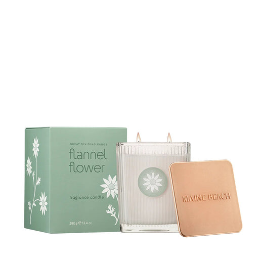 Maine Beach Flannel Flower - Soy Candle 380g