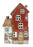 Cottage Tealight - Red & Blue Double House