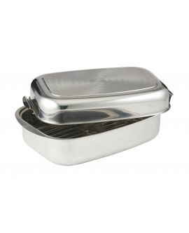 D&W Argon Double Roaster with rack 36cm