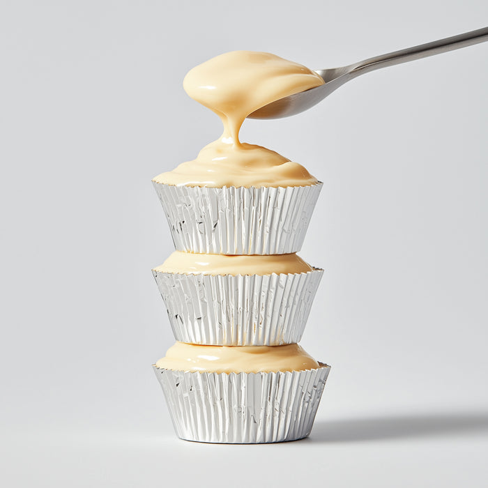 Papyrus Standard 50mm Foil Baking Cups 50 Pack - Silver