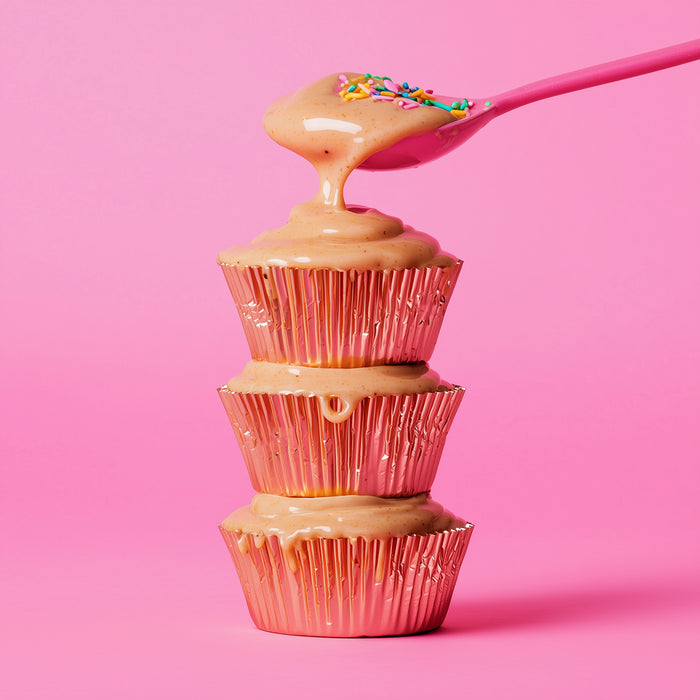 Papyrus Standard 50mm Foil Baking Cups 50 Pack - Rose Gold