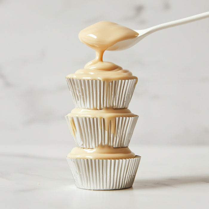 Papyrus Standard 50mm Foil Baking Cups 50 Pack - White