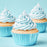 Papyrus Medium Foil Baking Cups 50 Pack - Pastel Blue