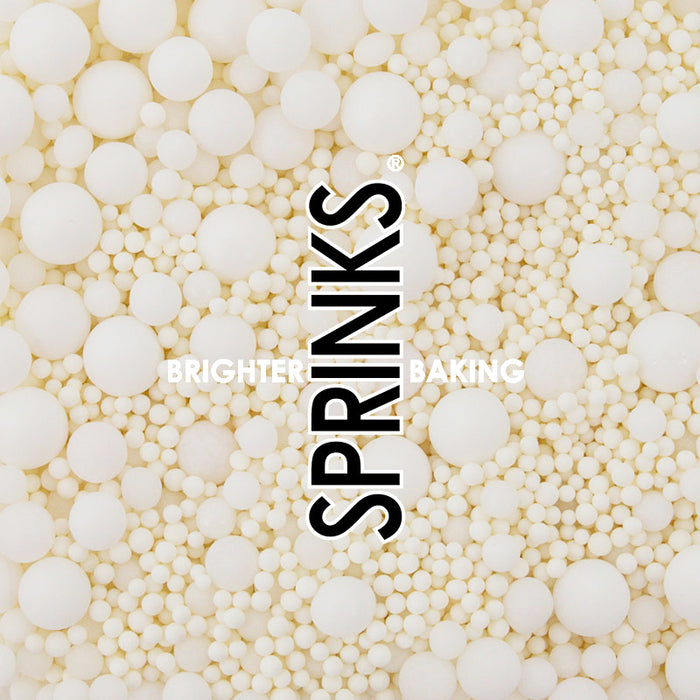Sprinks Bubble Bubble White (65g) Sprinkles