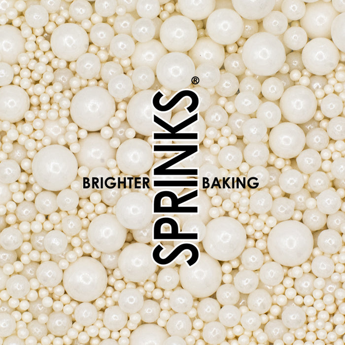 Sprinks Bubble Bubble Pearl White (75g) Sprinkles