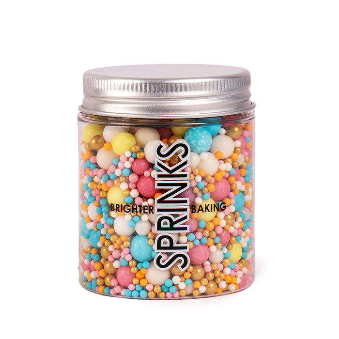 Sprinks Bubble Bubble Pastel & Gold (75g) Sprinkles