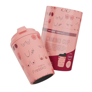 Fressko Ceramic Camino 12oz - Boobie Peachy
