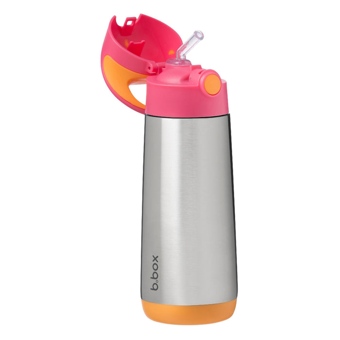 b.box Insulated Drink Bottle 500ml - Strawberry Shake