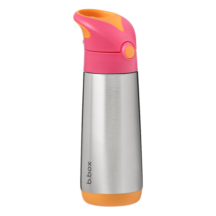 b.box Insulated Drink Bottle 500ml - Strawberry Shake