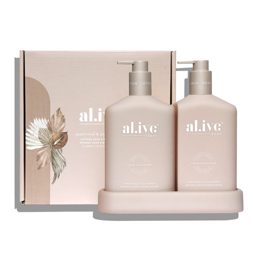 al.ive Hand & Body Duo Set - Applewood & Goji Berry
