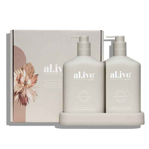 al.ive Hand & Body Duo Set - Sea Cotton & Coconut