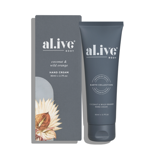 al.ive Hand Cream 80ml - Coconut & Wild Orange