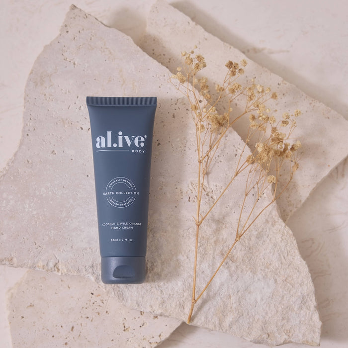 al.ive Hand Cream 80ml - Coconut & Wild Orange