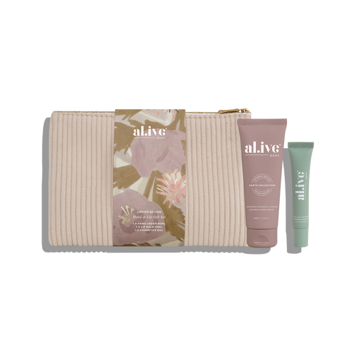 al.ive A Moment To Bloom - Hand & Lip Gift Set 