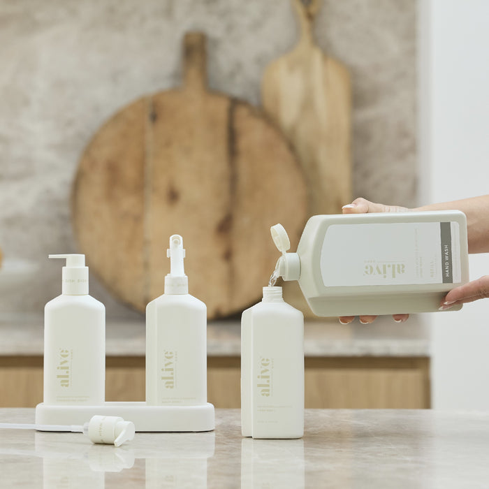 al.ive Hand Wash Refill 1lt - Lemon Myrtle & Honeydew