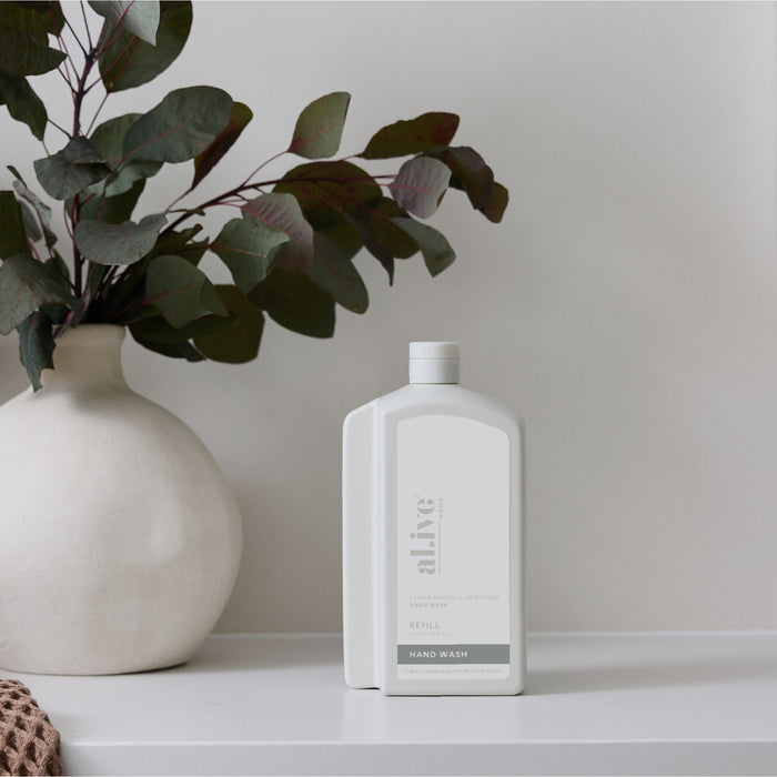 al.ive Hand Wash Refill 1lt - Lemon Myrtle & Honeydew