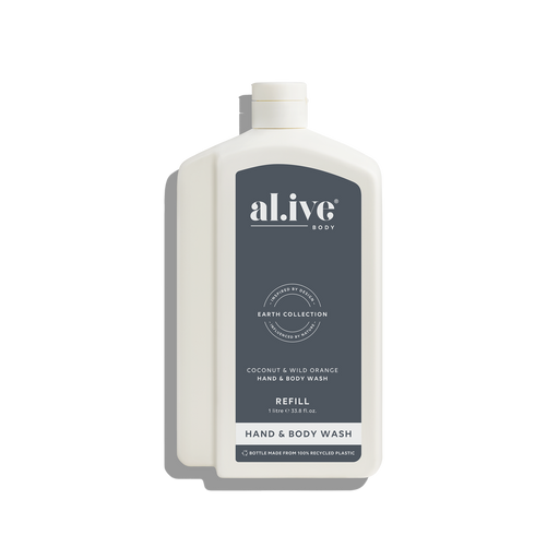al.ive Wash Refill 1lt - Coconut & Wild Orange