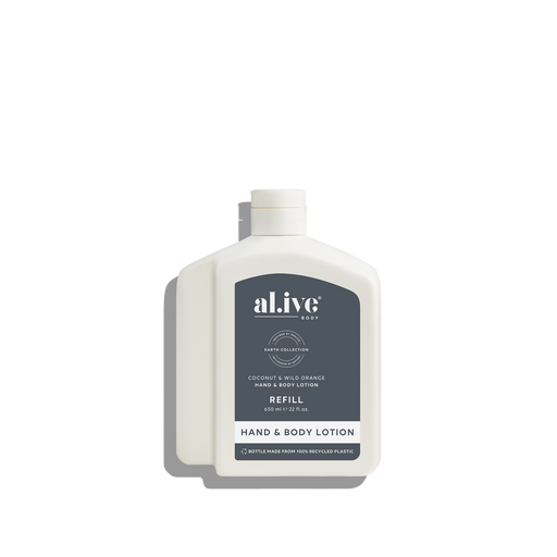 al.ive Lotion Refill 650ml - Coconut & Wild Orange