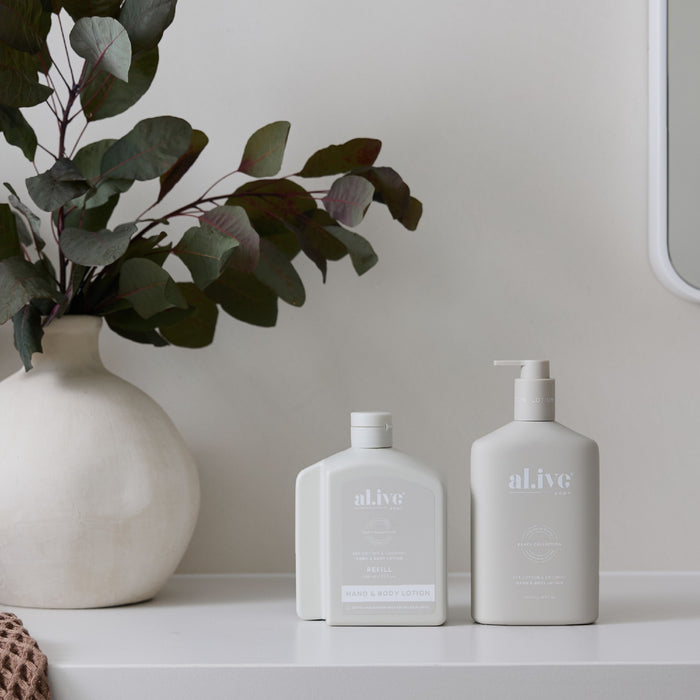 al.ive Lotion Refill 650ml - Sea Cotton & Coconut
