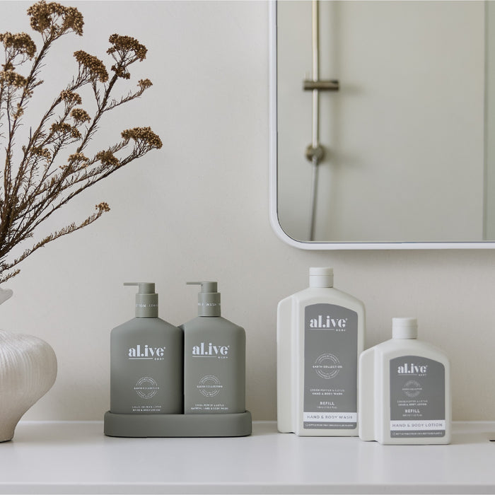 al.ive Lotion Refill 650ml - Green Pepper & Lotus