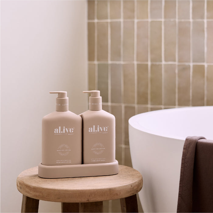 al.ive Hand & Body Duo Set - Apricot & Sweet Fig