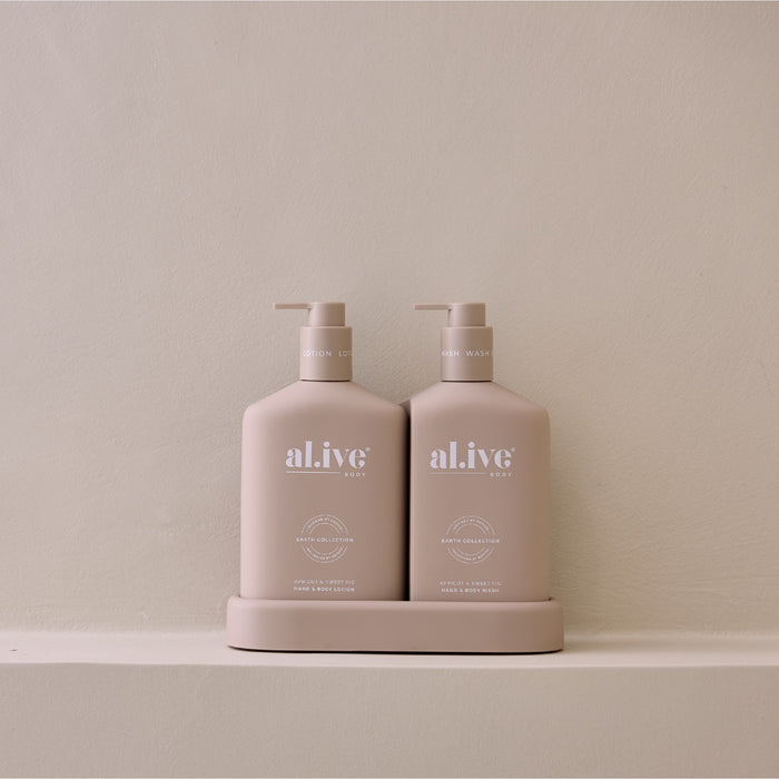 al.ive Hand & Body Duo Set - Apricot & Sweet Fig