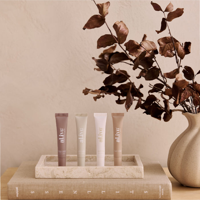 al.ive Tinted Lip Butter 15ml - Apricot Shimmer