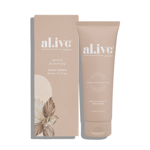 al.ive Hand Cream 80ml - Apricot & Sweet Fig