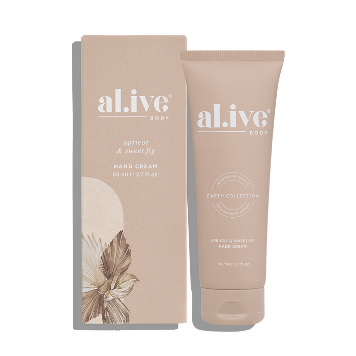 al.ive Hand Cream 80ml - Apricot & Sweet Fig