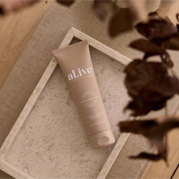 al.ive Hand Cream 80ml - Apricot & Sweet Fig