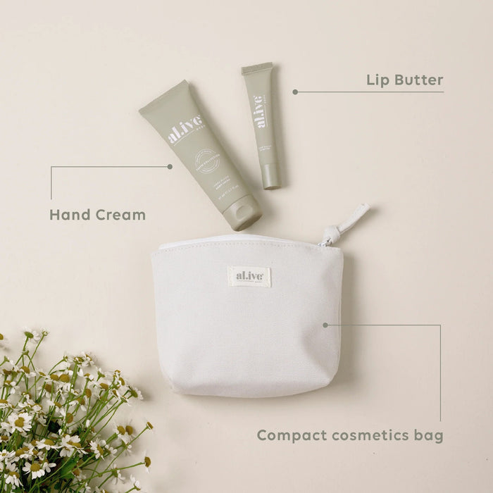 al.ive Ivory Bloom Hand and Lip Set