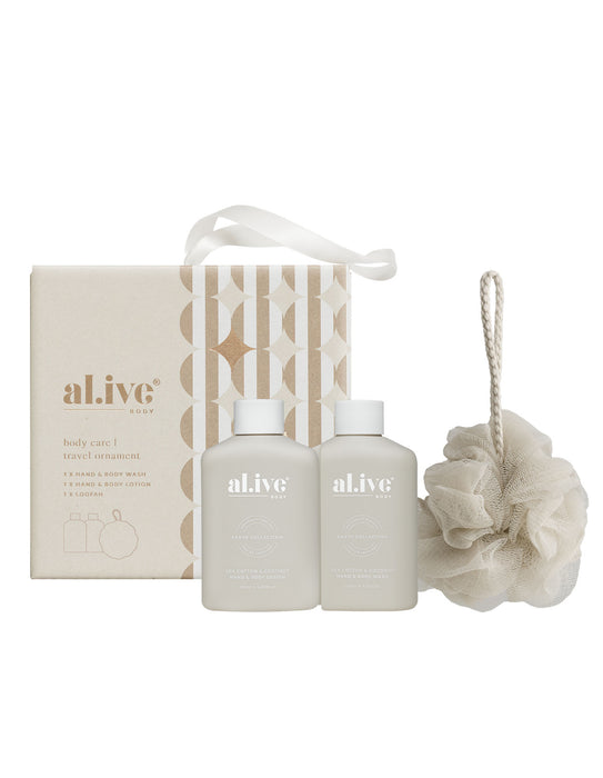 al.ive Travel Ornament Body Care - Sea Cotton & Coconut