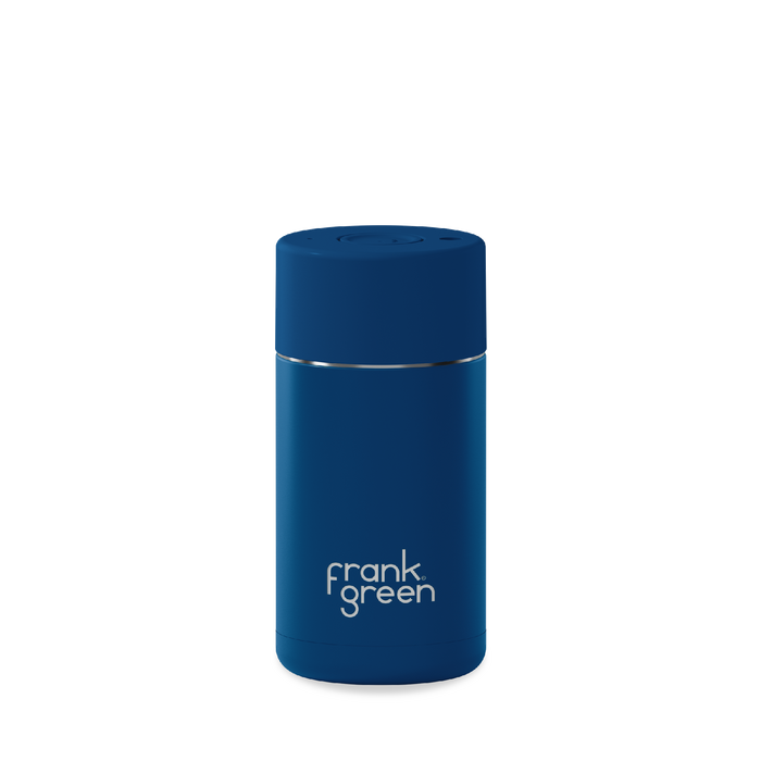 Frank Green Ceramic Reusable Cup 12oz / 355ml  - Deep Ocean