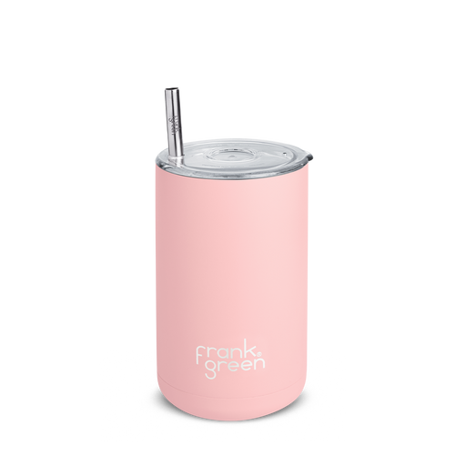 Frank Green Iced Coffee Cup with Straw - Blushed