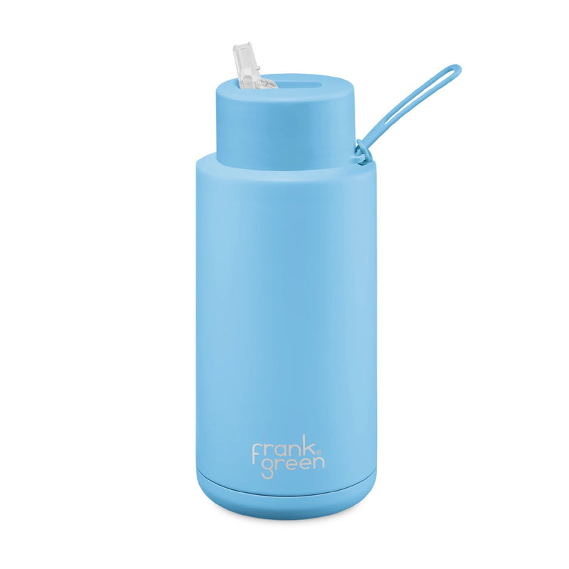 Frank Green Ceramic Bottle 34oz - Sky Blue
