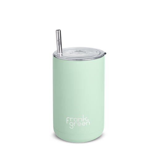 Frank Green Iced Coffee Cup with Straw - Mint Gelato