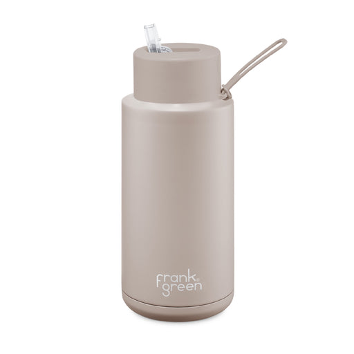 Frank Green Ceramic Reusable Bottle 34oz / 1000ml - Moon Dust